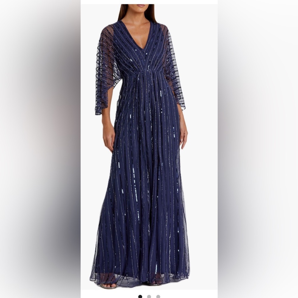 Elegant Navy Evening/mother of the bride or groom dress